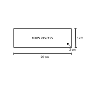 Fuente De Poder 12V 100W Exterior IP67 - Wattko