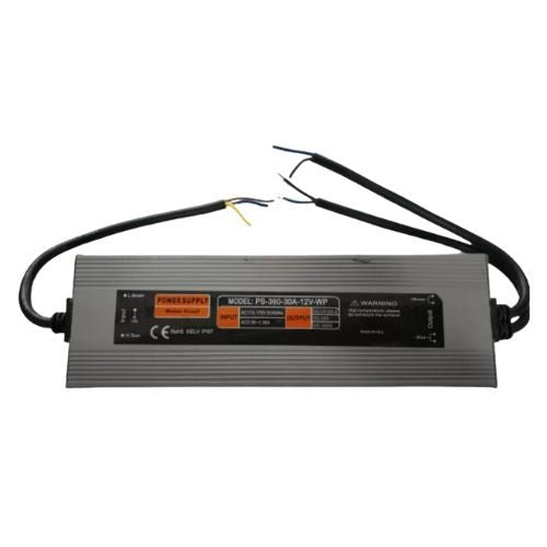 Fuente De Poder 12V 360W Exterior IP67 - Wattko