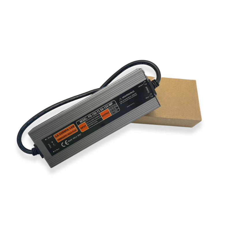 Fuente De Poder 150W, 12V Exterior IP67 - Wattko