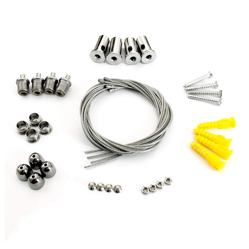 Kit 4 Tensores Para Lampara De Suspender - Wattko