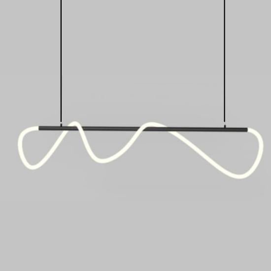 KIT Lampara LED Colgante Tipo Entrelazado 120W, ILUNEON360NW - Wattko