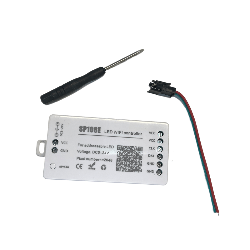 Kit Wiffi Controlador Pixel 5v a 24V - Wattko