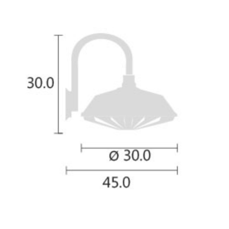 Lampara De Pared Modelo SK Personalizable - Wattko