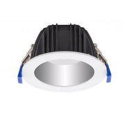 Lampara De Techo LED Atenuable De 8", 30W De Alta Potencia Fondo Cromo - Wattko