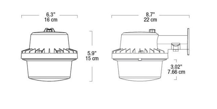 Lámpara Exterior Lexintong NDR - Wattko
