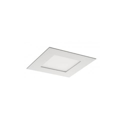 Lampara LED De Techo Cuadrada Atenuable 4" , Delgada 10W Blanca - Wattko