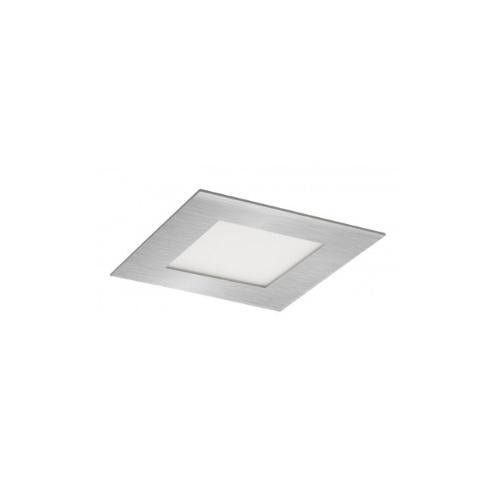 Lampara LED De Techo Cuadrada Atenuable 4" , Delgada 10W Satín - Wattko