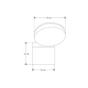 Luminaria Circular 360° Sobreponer 10W 3K Blanco Cálido - Wattko