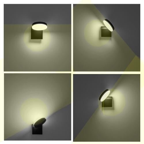 Luminaria Circular 360° Sobreponer 10W 3K Blanco Cálido - Wattko