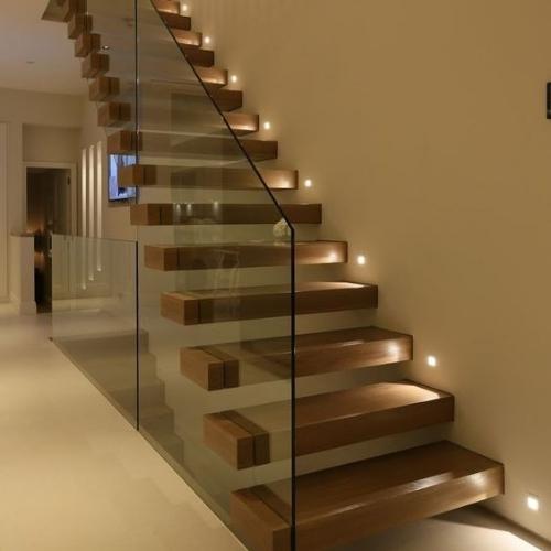 Luminaria De Cortesía Cuadrada, Empotrar 1W 3K Blanco Cálido - Wattko