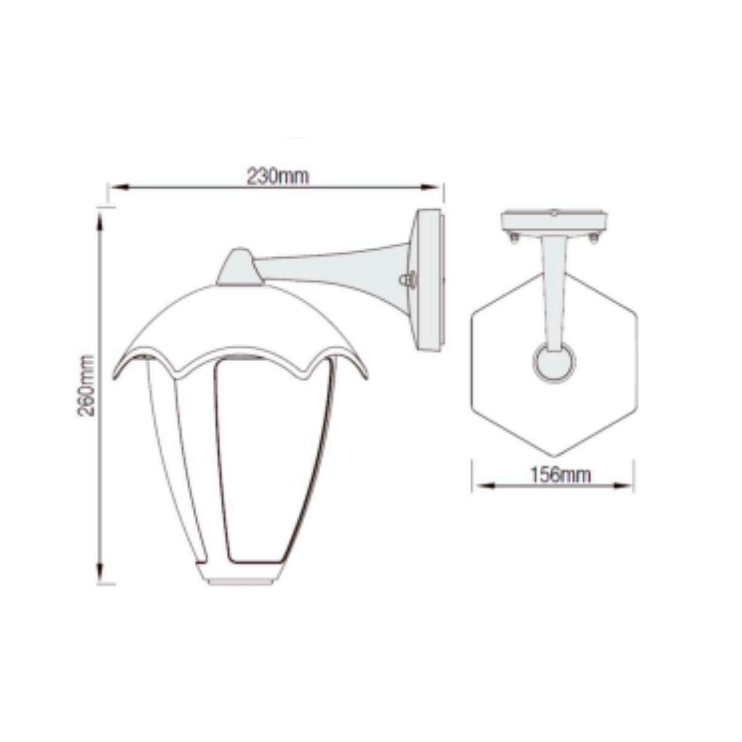 Luminaria de exterior Colgante Antilae - Wattko