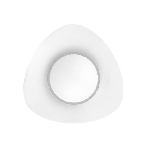 Luminaria Irregular Moderna Para Pared Blanca 5W Blanca Cálida - Wattko