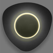Luminaria Irregular Moderna Para Pared Negra 5W Blanca Cálida - Wattko