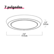 Luminaria LED Exterior Atenuable NDR Aura - Wattko