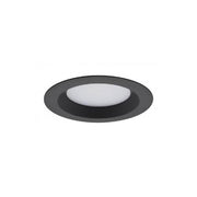 Luminaria LED Para Techo 10W Negra 4" Atenuable Con Anti Brillo - Wattko
