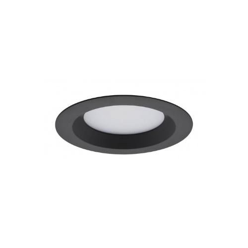 Luminaria LED Para Techo 10W Negra 4" Atenuable Con Anti Brillo - Wattko
