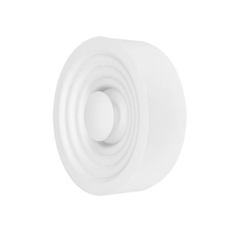 Luminaria Sobreponer Ondas Circulares, 6W, Blanco Cálido - Wattko