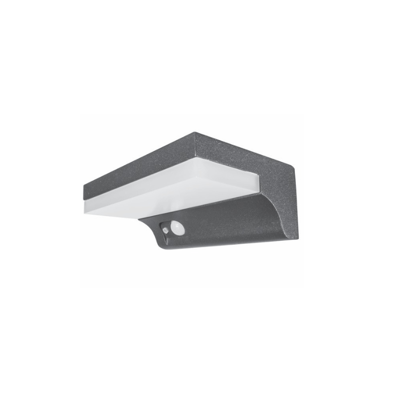 Luminaria Solar De Sobreponer 3W De Cortesía Blanco Cálido 3000K - Wattko
