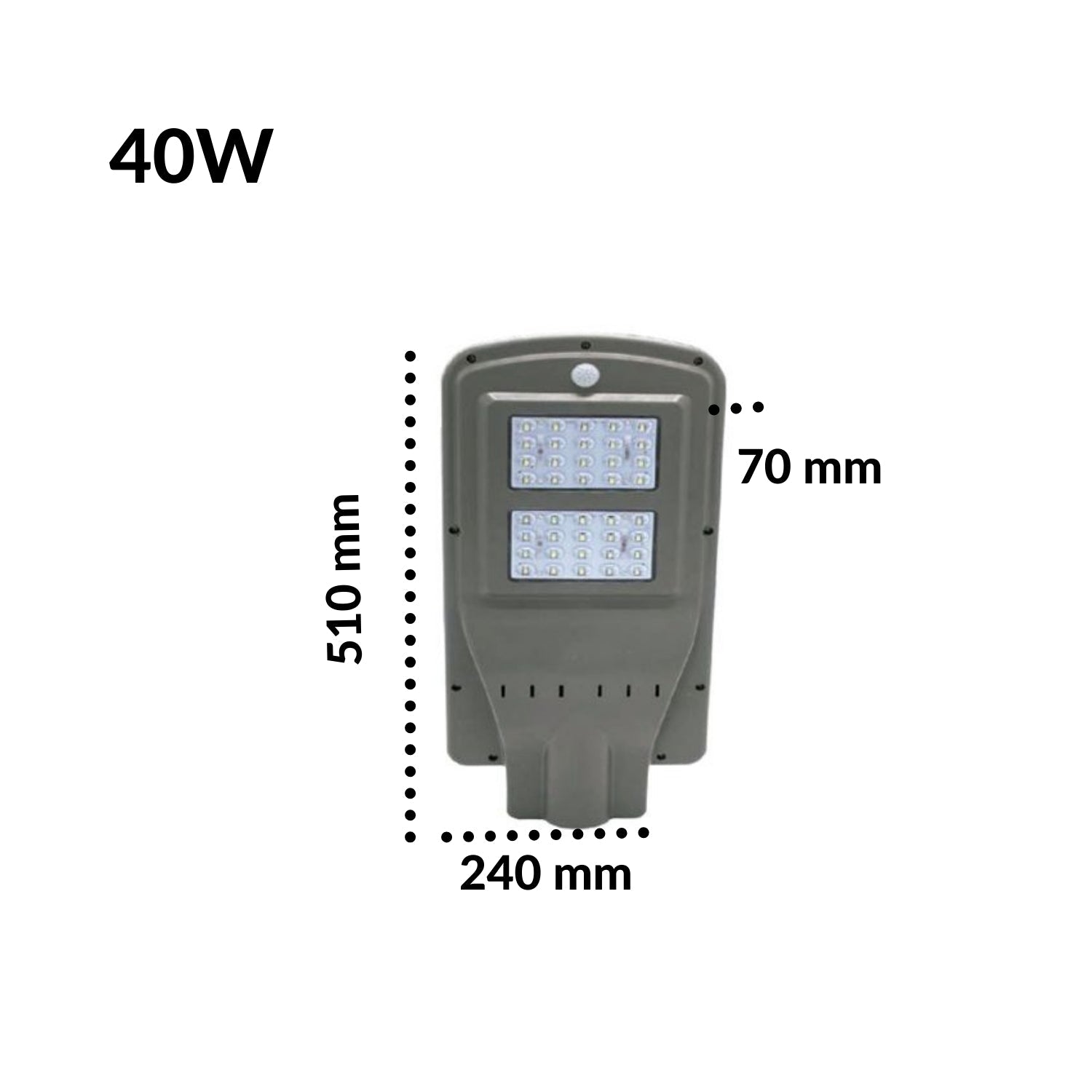 Luminaria Solar SO - Wattko