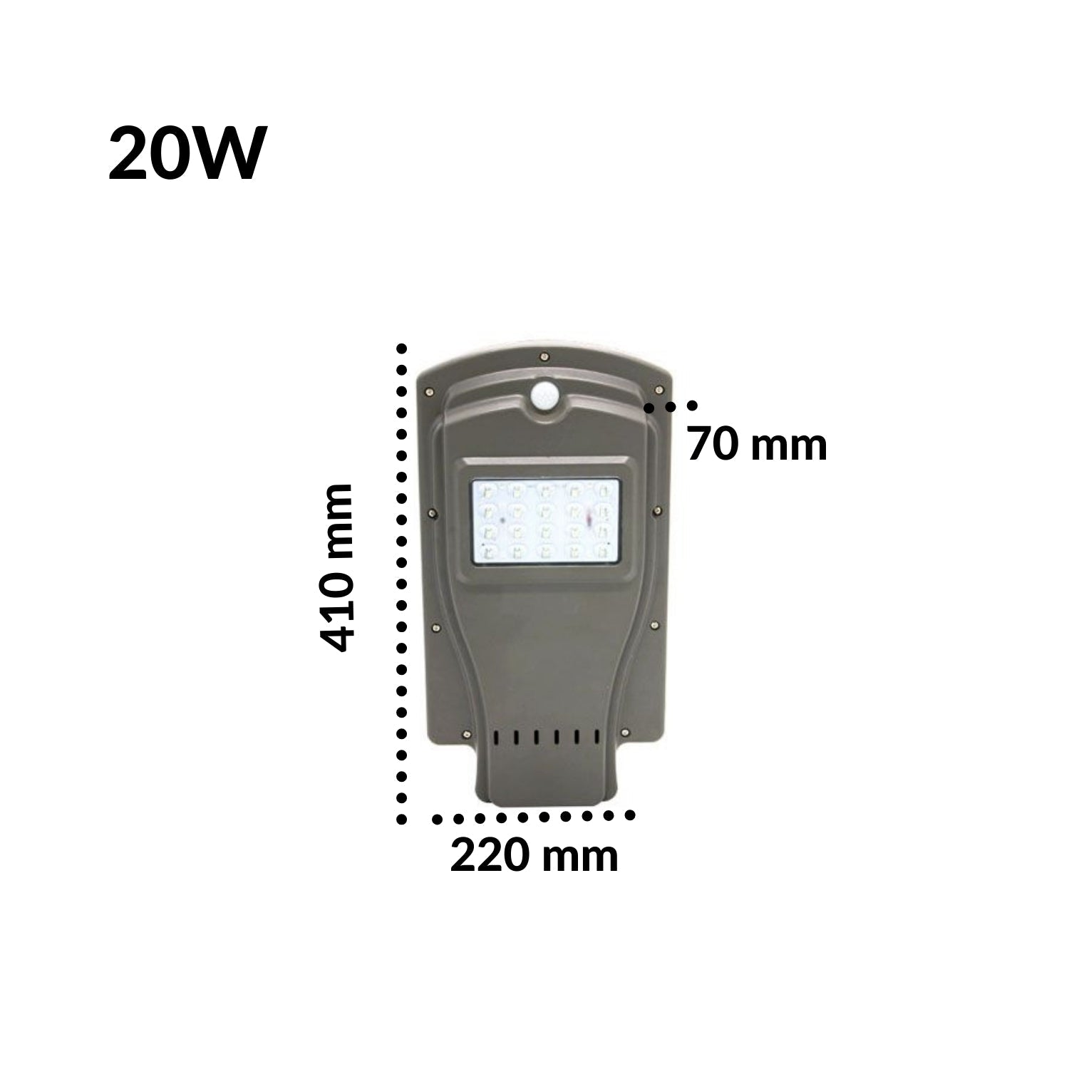 Luminaria Solar SO - Wattko