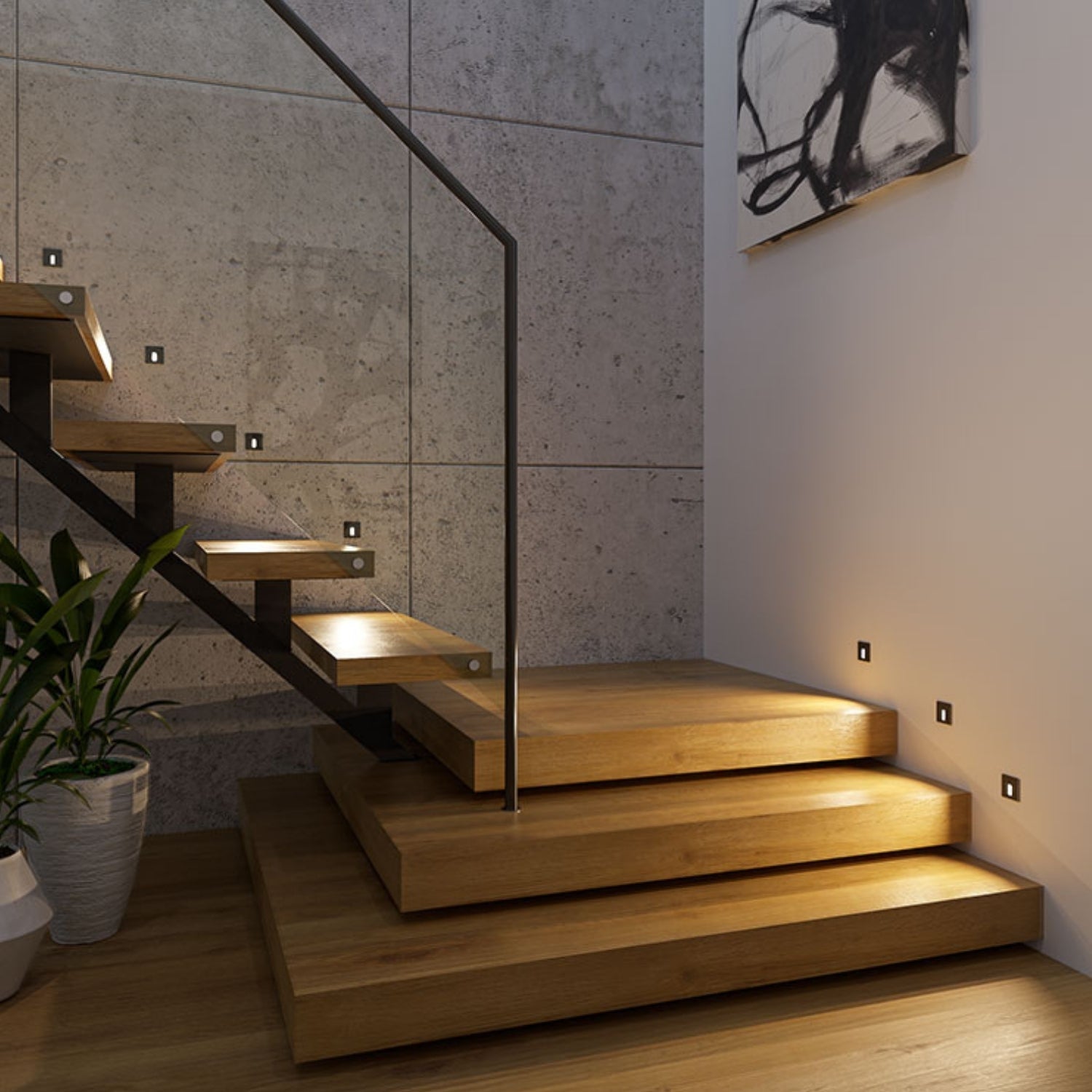 Luz LED de cortesia para exterior - Wattko