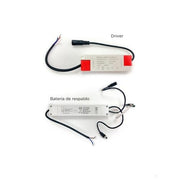 Panel 36W 60X60, Interior Con Bateria de Emergencia 65K - Wattko