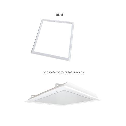 Panel 36W 60X60, Interior Con Bateria de Emergencia 65K - Wattko