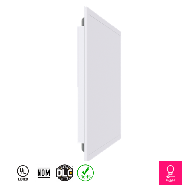 Panel 40W 60 x 60 cm Atenuable Tres Temperaturas 3K,4K Y 5K - Wattko