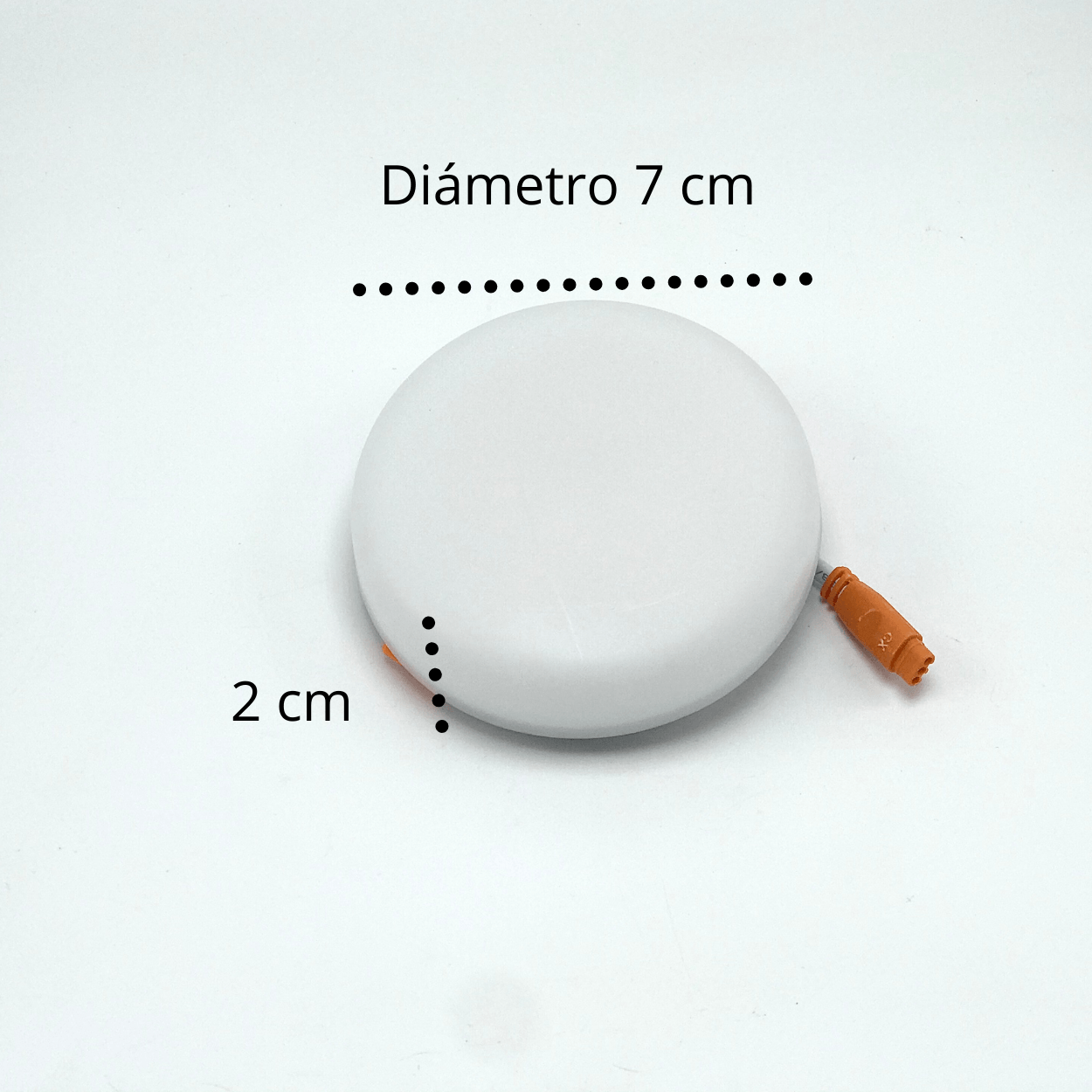 Panel Ajustable para Empotrar Redondo SL - Wattko