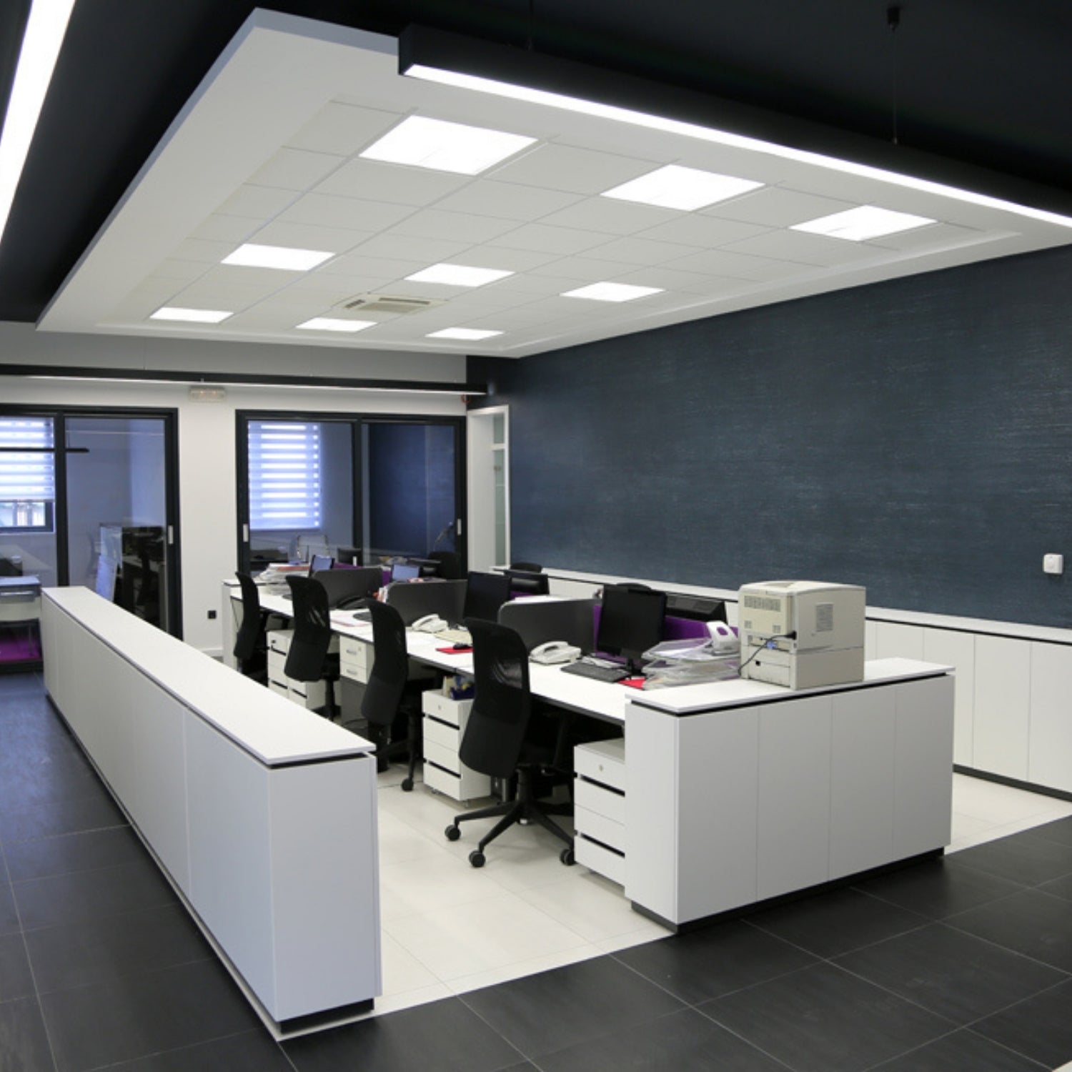 Panel LED 36W, 60 x 60 cm para plafón - Wattko