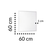 Panel LED 36W, 60 x 60 cm para plafón - Wattko