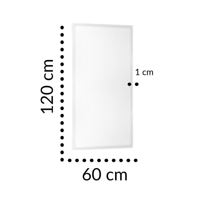 Panel LED 72W, 60 x 120 cm para plafón - Wattko