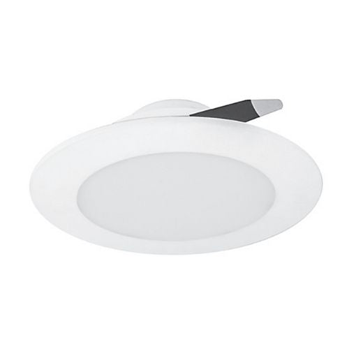 Panel Led redondo para empotrar 12watts policarbonato acabado blanco - Wattko