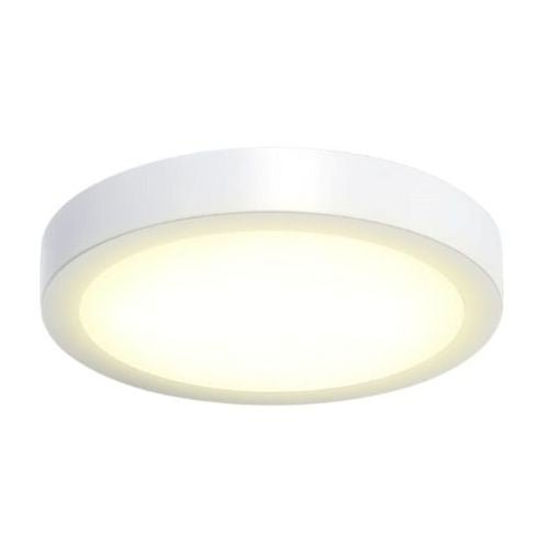 Panel Led redondo para sobreponer 18watts Blanco Cálido - Wattko