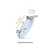 Panel Led slim redondo para empotrar 3watts Blanco Cálido - Wattko