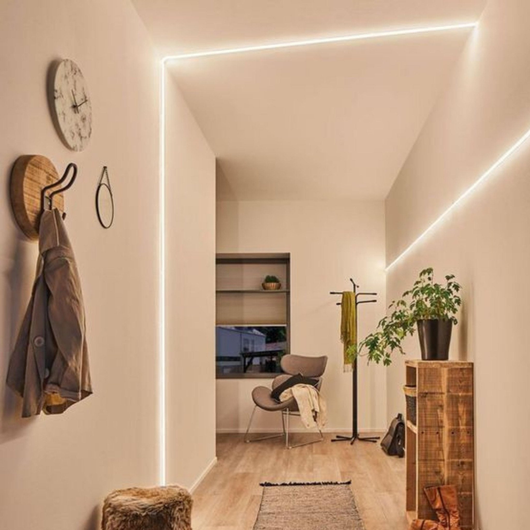 Perfil Aluminio 3020/B Empotrar o Sobreponer 30X20MM - Wattko