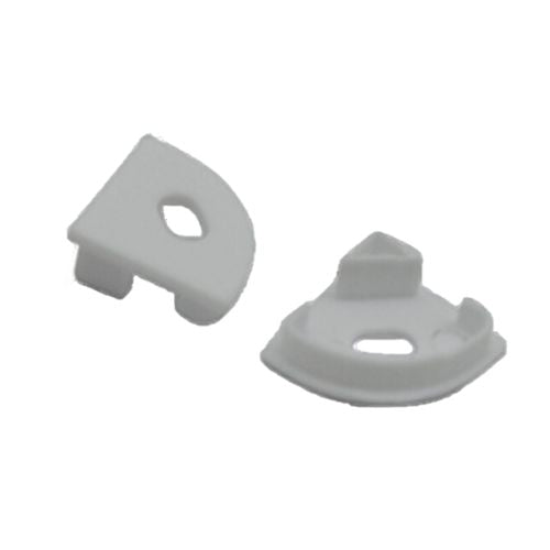 Perfil Esquinero 121 Accesorios 2 Tapas y 2 Grapas Para Perfil - Wattko