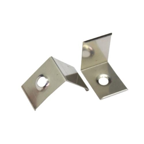 Perfil Esquinero 122 Accesorios 2 Tapas y 2 Grapas Para Perfil - Wattko
