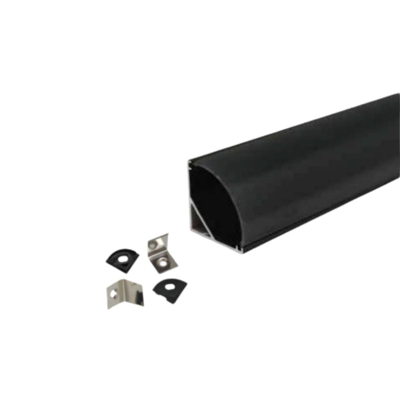 Perfil Esquinero Aluminio 121/B Sobreponer 15.8X15.8MM - Wattko