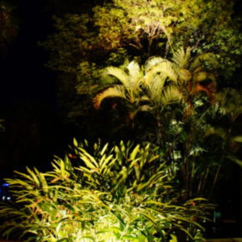 Reflector Jardín Para Foco GU10 De Tecnopolímeros, Uso Exterior - Wattko