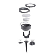 Reflector LED Con Estaca Jardín 10W De Tecnopolímeros, Uso Exterior - Wattko