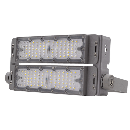 Reflector Profesional Modular LED 100W 65K Blanco Frío Exterio - Wattko