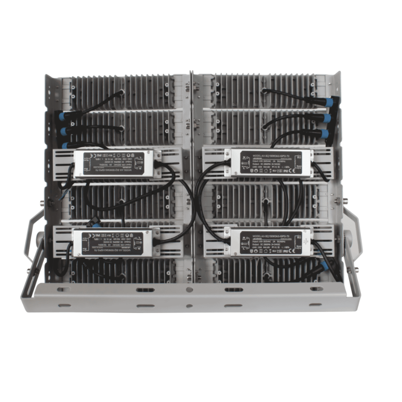 Reflector Profesional Modular LED 600W 65K Blanco Frío Exterio - Wattko