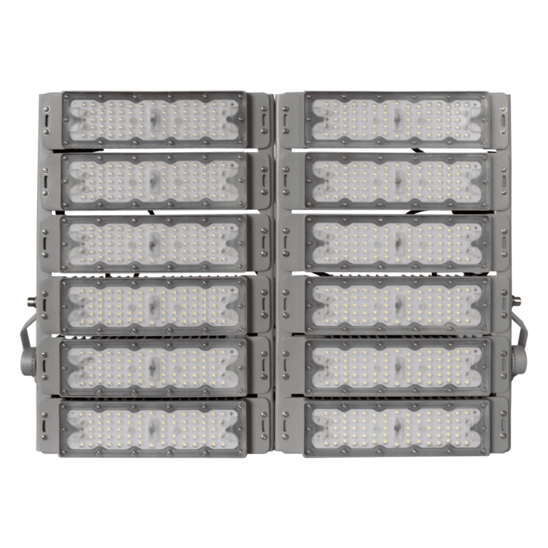 Reflector Profesional Modular LED 600W 65K Blanco Frío Exterio - Wattko