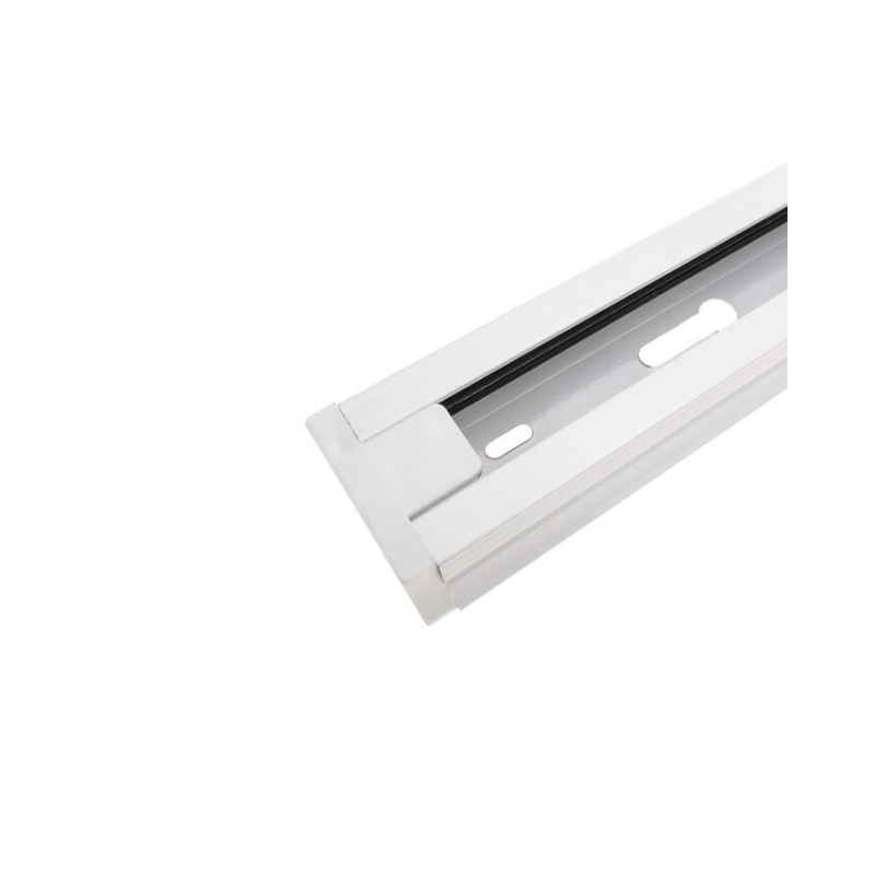 Riel Electrificado Blanco 110V Sobreponer 97.3 CM - Wattko