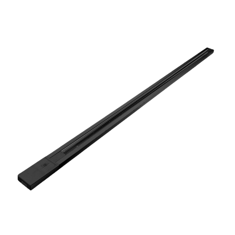 Riel Electrificado Negro 110V Sobreponer 197.5 CM - Wattko
