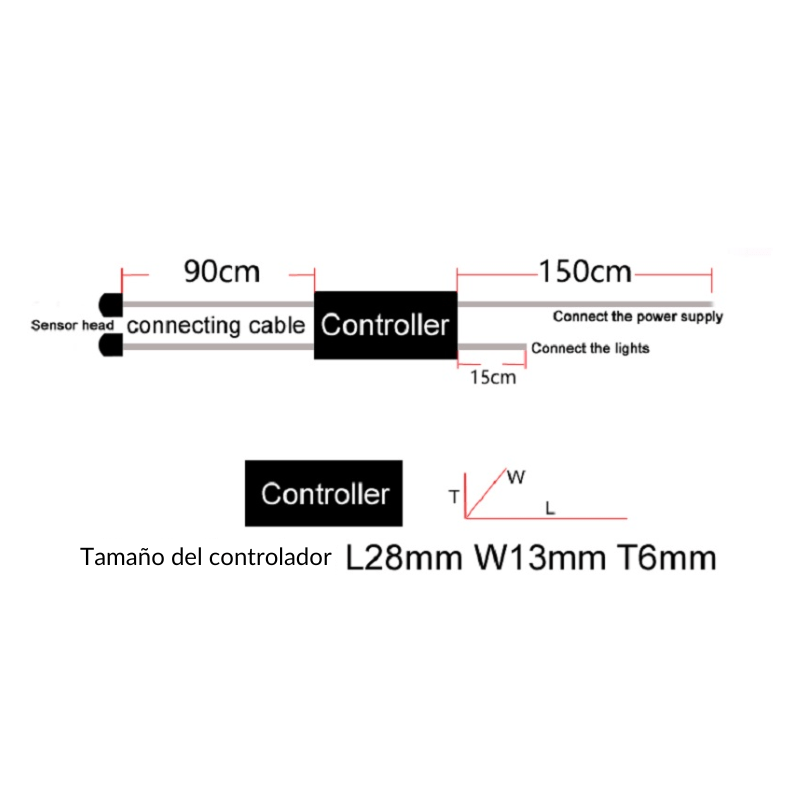 Sensor de proximidad para encendido y apagado simple - Wattko