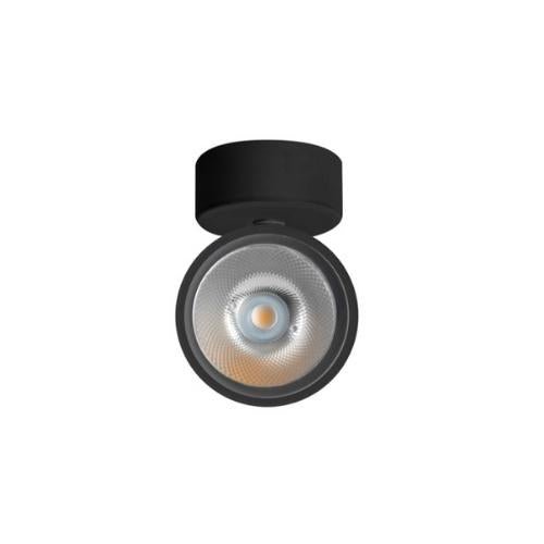 Spot Sobreponer Color Negro Dirigible Para Foco GU10 - Wattko