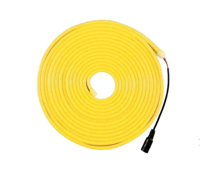 Tira Neon Amarillo 12V, Rollo 5m, 12W por metro / Para Letreros Luminosos - Wattko
